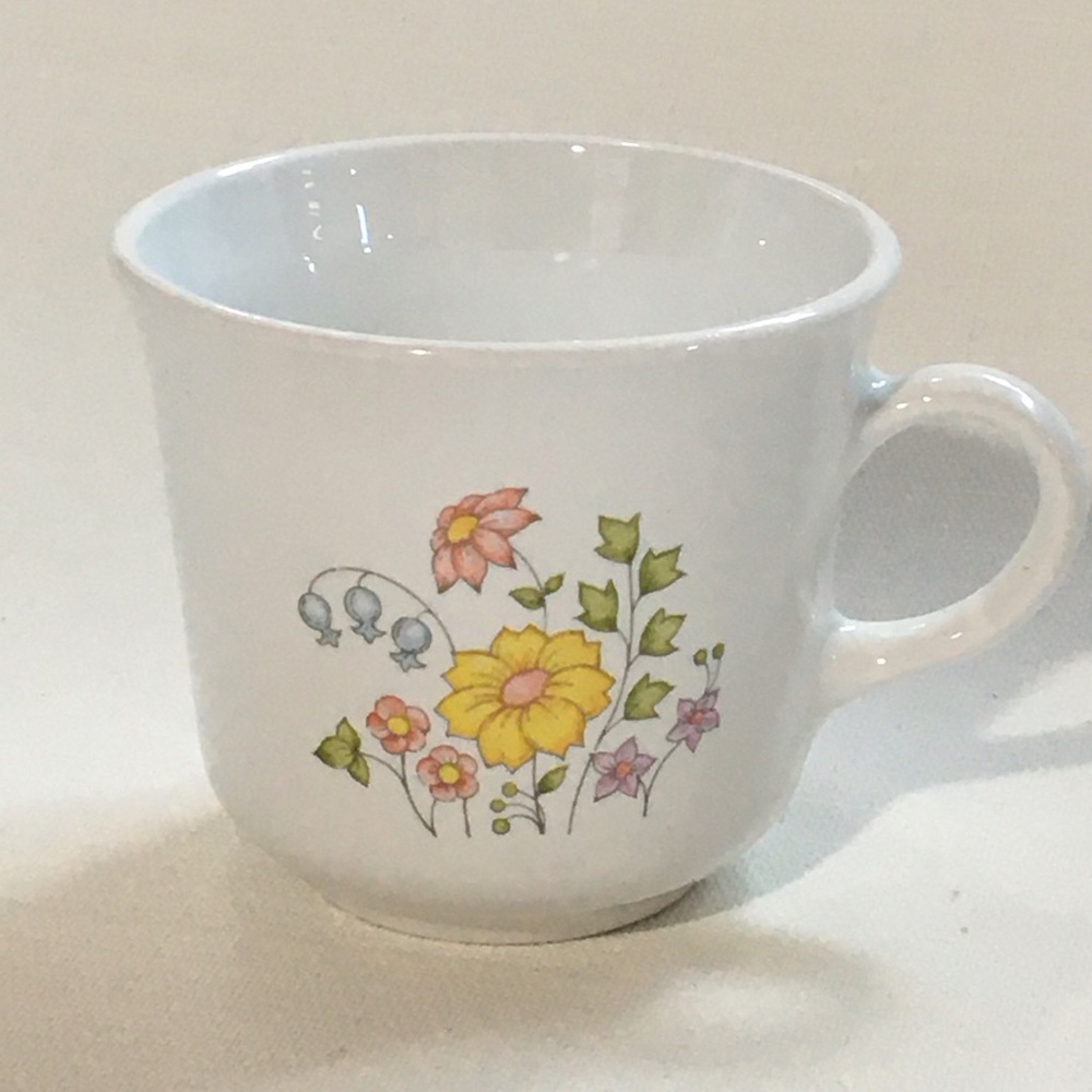 Vintage Corelle Spring Meadow‎ Coffee Tea Cup - Picture 2 of 4